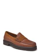 Gh Weejun Lug Larson Soft Grain Loaferit Matalat Kengät Brown G.H. BAS...