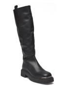 Constance Boots Korkeavartiset Saapikkaat Black Steve Madden