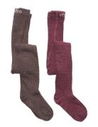 2-Pack Stockings Sukkahousut Multi/patterned Minymo