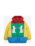 Hungry Squirrel Color Block Anorak Toppatakki Green Bobo Choses