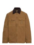 Quilted Workwear Jacket Tikkitakki Brown Lee Jeans