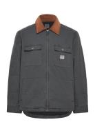 Quilted Workwear Jacket Tikkitakki Grey Lee Jeans