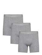 3-Pack Boxer Brief Extra Long Bokserit Grey Bread & Boxers