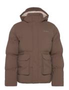 Montreal Puffer Jacket Vuorillinen Takki Topattu Takki Beige Les Deux