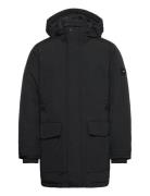 Rockie Down Parka Parka Takki Black Tommy Hilfiger