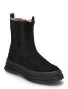 Bisgaard Mila Lamb Bootsit Nauhalliset Saapikkaat Black Bisgaard