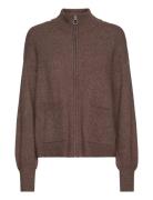 Frelvira Car 2 Tops Knitwear Cardigans Brown Fransa