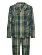 Boyfriend Pw X Checks Pyjama Green Triumph