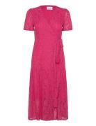 Briston Dress Polvipituinen Mekko Pink Noella