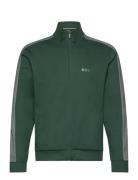 Tracksuit Jacket Tops Sweat-shirts & Hoodies Sweat-shirts Green BOSS