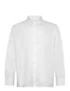 Reg Stretch Oxf Shirt Tops Shirts Business White J. Lindeberg