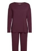 Timeless Sensuality Pk Lsl Pyjama Burgundy Triumph