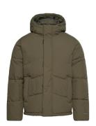 Jjworld Puffer Jacket Vuorillinen Takki Topattu Takki Khaki Green Jack...