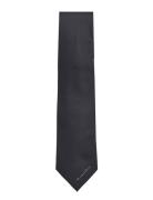 Solid Mk Caddy Logo Tie Solmio Kravatti Black Michael Kors