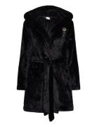 Hooded Robe Aamutakki Black Juicy Couture