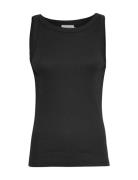 Mschrasmia Sl Top Tops T-shirts & Tops Sleeveless Black MSCH Copenhage...