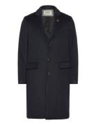 Wool Classic Overcoat Villakangastakki Pitkä Takki Navy Scotch & Soda