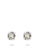 Classic Stud Earring Rhodium Accessories Jewellery Earrings Studs Silv...