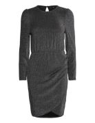 Onlrich L/S Glitter Dress Jrs Lyhyt Mekko Black ONLY