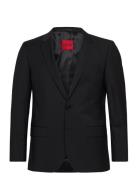 Henrym204X Suits & Blazers Blazers Single Breasted Blazers Black HUGO