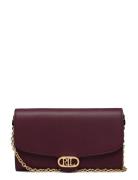 Leather Medium Adair Crossbody Bags Crossbody Bags Burgundy Lauren Ral...