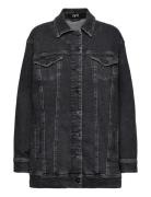 Ivy-Augusta Over Jacket Wash Is Farkkutakki Denimtakki Black IVY Copen...