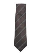 Tie Solmio Kravatti Brown Oscar Jacobson