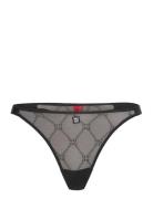 Thong Sporty Lace Stringit Alusvaatteet Black HUGO