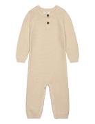 Classic Cotton Baby Full Body Pitkähihainen Body Beige Copenhagen Colo...