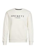 Heritage Crew Tops Sweat-shirts & Hoodies Sweat-shirts White Hackett L...