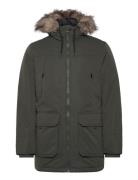 Jjeconstruct Faux Fur Parka Sn Parka Takki Green Jack & J S