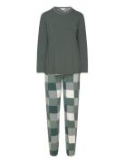 Bamboo Long Sleeve Pyjamas Pyjama Khaki Green Lady Avenue