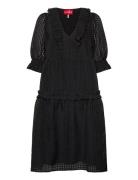 Lyoncras Dress Polvipituinen Mekko Black Cras