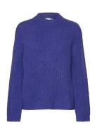 Martha-M Tops Knitwear Jumpers Blue MbyM