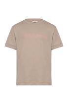 Borg Essential 3 T-Shirt Tops T-shirts Short-sleeved Beige Björn Borg