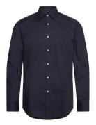 H-Hank-Kent-C1-214 Tops Shirts Business Navy BOSS