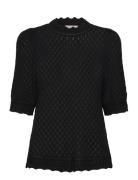 Fqgina-Pullover Tops Knitwear Jumpers Black FREE/QUENT