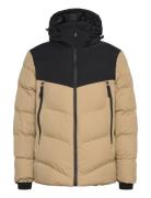 Outerwear Vuorillinen Takki Topattu Takki Beige Blend