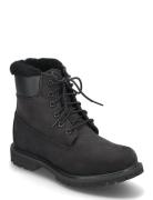 Timberland Premium 6 Inch Warm Lined Waterproof Boot Black Shoes Boots...