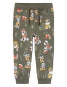 Nmmsug Pawpatrol Nreg Swe Pants Bru Cplg Bottoms Sweatpants Green Name...