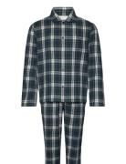 Flannel Pj Set Shirt And Pants Pyjama Navy GANT