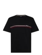 Holiday T-Shirt Tops T-shirts Short-sleeved Black BOSS