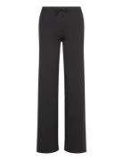 Everyday Straight Leg Pants Pyjamahousut Olohousut Black Organic Basic...