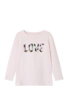 Nmflinny Ls Top Tops T-shirts Long-sleeved T-shirts Pink Name It