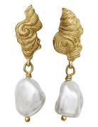 Frigg Earring Korvakoru Korut Gold Maanesten