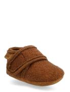 Baby Wool Slippers Aamutossut Sisäkengät Brown En Fant