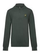 1/4 Zip Jumper Tops Sweat-shirts & Hoodies Sweat-shirts Green Lyle & S...