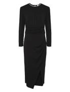 Yasruby Ls Long Dress - Show Polvipituinen Mekko Black YAS