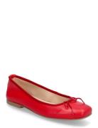 Biaemily Karré Ballerina Smooth Leather Ballerinat Red Bianco