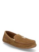 Suede-Brenan-Ds-Slp Loaferit Matalat Kengät Brown Polo Ralph Lauren